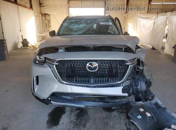 JM3KKDHD1R1188883 2024 MAZDA CX-90 Silver წინა ხედი