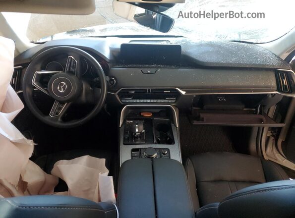 JM3KKDHD1R1188883 2024 MAZDA CX-90 Silver წინა პანელის ხედი