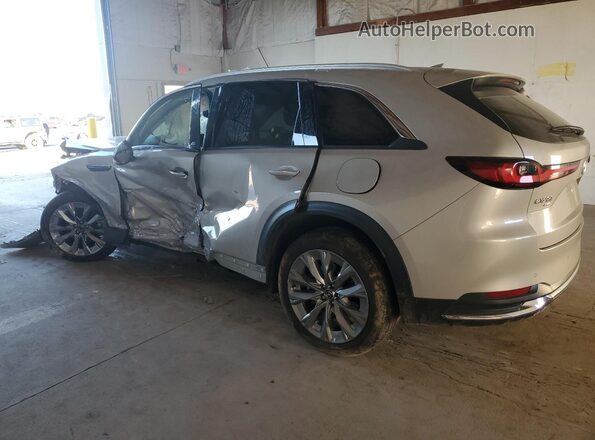 JM3KKDHD1R1188883 2024 MAZDA CX-90 Silver უკანა მარცხენა
