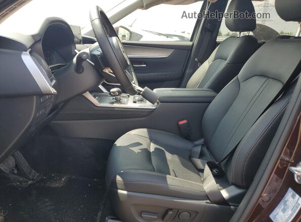 JM3KKDHD3R1182714 2024 MAZDA CX-90 Maroon წინა სალონის ხედი