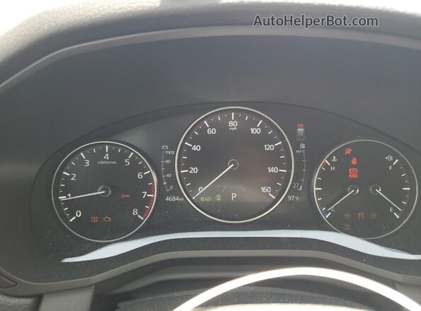 JM3KKDHD3R1182714 2024 MAZDA CX-90 Maroon ხელსაწყოთა პანელის ხედი