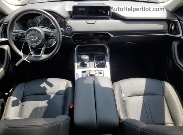 JM3KKDHD3R1182714 2024 MAZDA CX-90 Maroon წინა პანელის ხედი