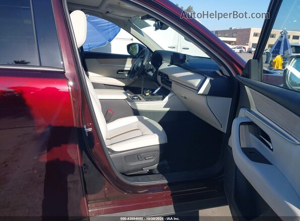 JM3KKEHA0R1156938 2024 MAZDA CX-90 PHEV Burgundy წინა სალონის ხედი