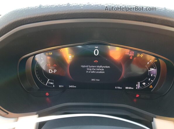 JM3KKEHA6S1235620 2025 MAZDA CX-90 Белый Вид щитка приборов