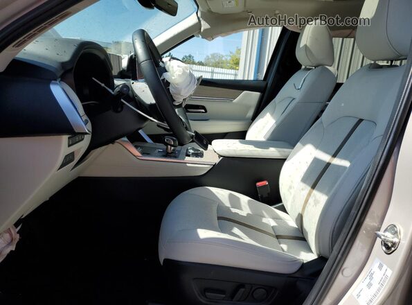 JM3KKEHA6S1235620 2025 MAZDA CX-90 Белый Вид салона спереди