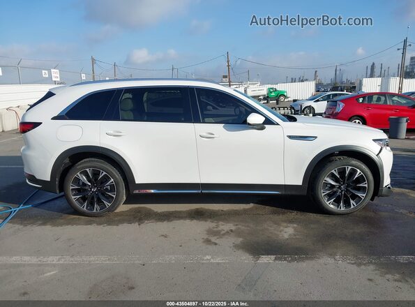 JM3KKEHA7R1123225 2024 MAZDA CX-90 PHEV White უკანა სალონის ხედი