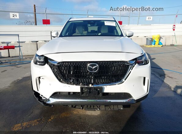 JM3KKEHA7R1123225 2024 MAZDA CX-90 PHEV White ხელსაწყოთა პანელის ხედი