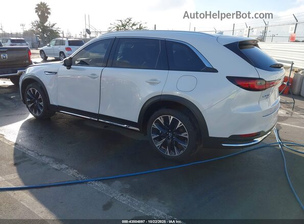 JM3KKEHA7R1123225 2024 MAZDA CX-90 PHEV White უკანა მარცხენა