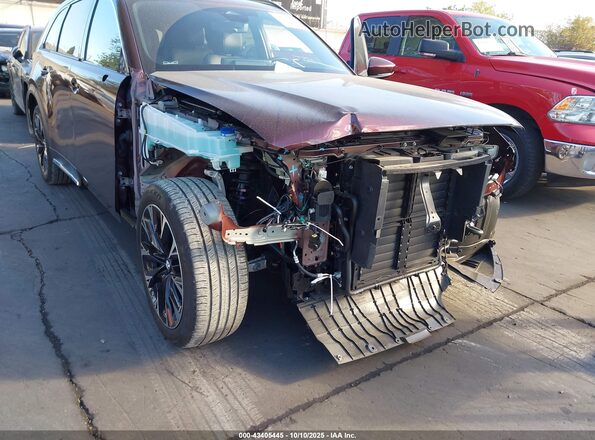 JM3KKEHA8R1159554 2024 MAZDA CX-90 PHEV Brown Вид спереду