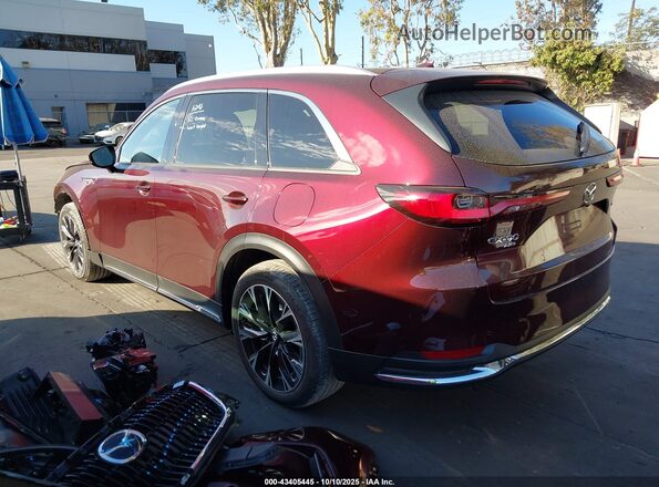 JM3KKEHA8R1159554 2024 MAZDA CX-90 PHEV Brown Задня ліва чверть