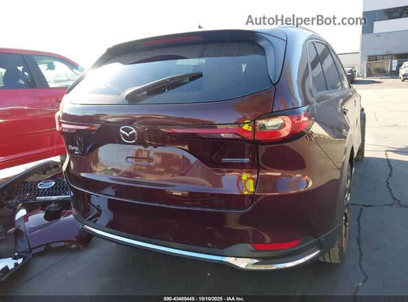 JM3KKEHA8R1159554 2024 MAZDA CX-90 PHEV Brown 