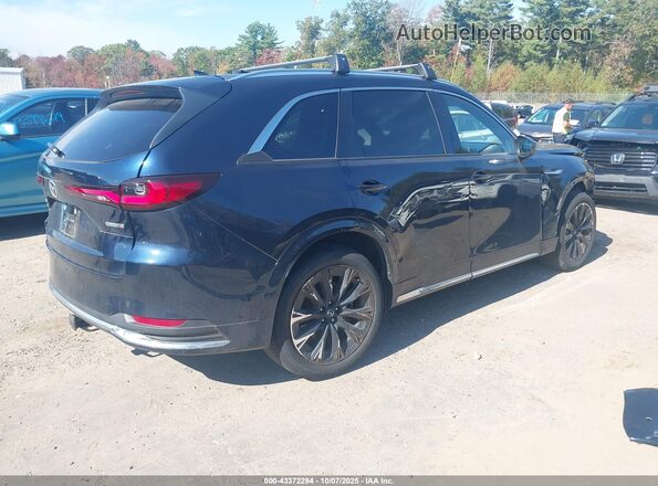 JM3KKEHC1R1168288 2024 MAZDA CX-90 Blue Задня права чверть