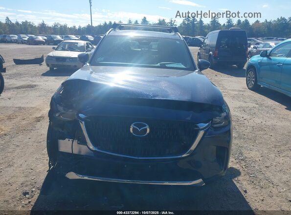 JM3KKEHC1R1168288 2024 MAZDA CX-90 Blue Вид задньої частини салону