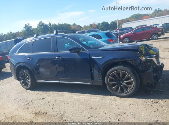 JM3KKEHC1R1168288 2024 MAZDA CX-90 Blue Панорамний вид салону 360°