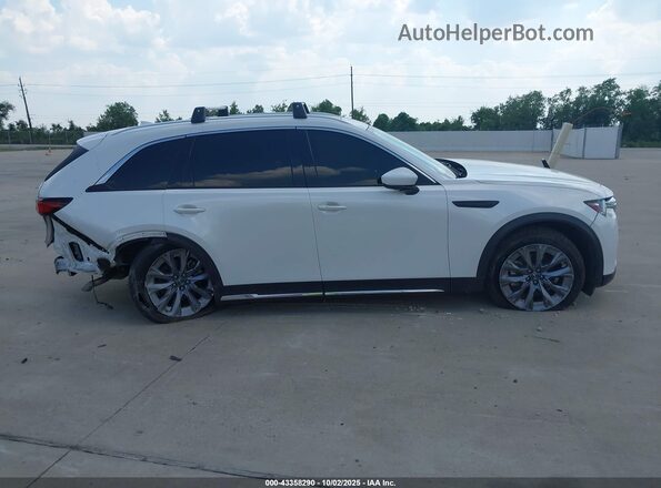JM3KKEHD5R1102433 2024 MAZDA CX-90 White Vista interior trasera