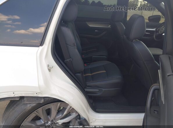 JM3KKEHD5R1102433 2024 MAZDA CX-90 White Vista de la etiqueta del VIN