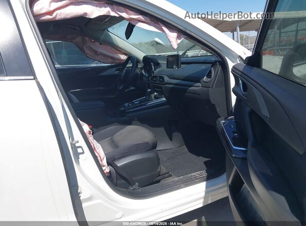 JM3TCABY4K0319943 2019 MAZDA CX-9 White Widok wnętrza z przodu