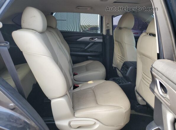 JM3TCACY0L0418064 2020 MAZDA CX-9 Gray Widok wnętrza z tyłu