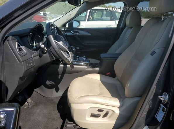 JM3TCACY0L0423278 2020 MAZDA CX-9 Charcoal წინა სალონის ხედი