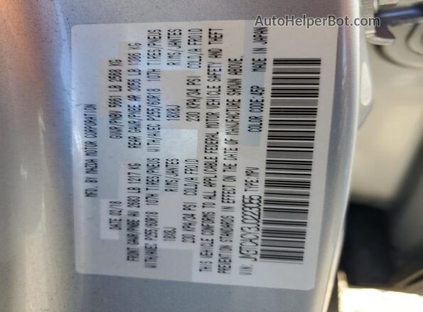 JM3TCACY3J0223055 2018 MAZDA CX-9 Silver 