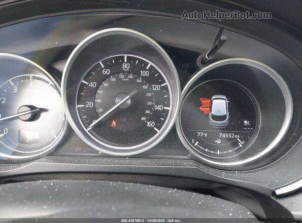 JM3TCACY3L0419774 2020 MAZDA CX-9 Dark Blue Вид задних сидений