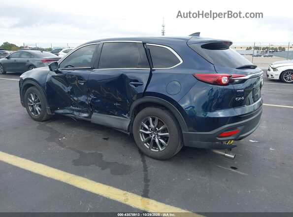 JM3TCACY3L0419774 2020 MAZDA CX-9 Dark Blue Задняя левая четверть