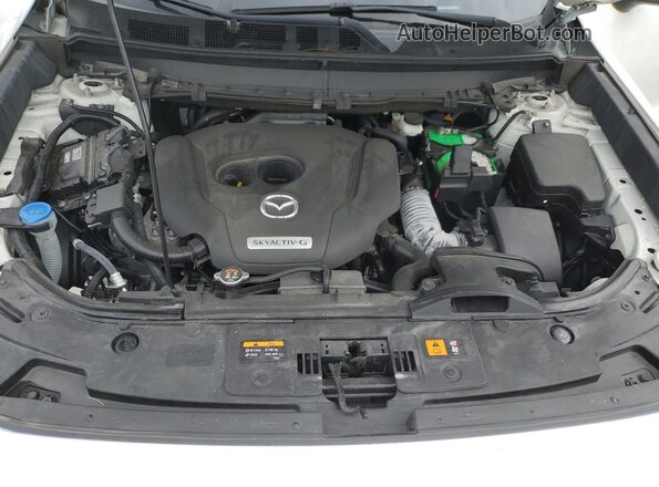 JM3TCACY4M0501479 2021 MAZDA CX-9 White Engine compartment view