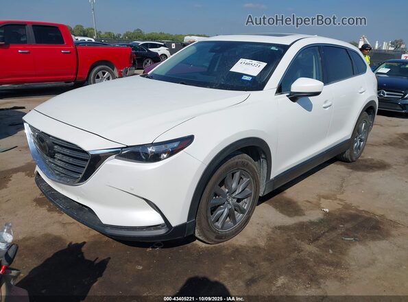 JM3TCACY4M0518671 2021 MAZDA CX-9 White Front left