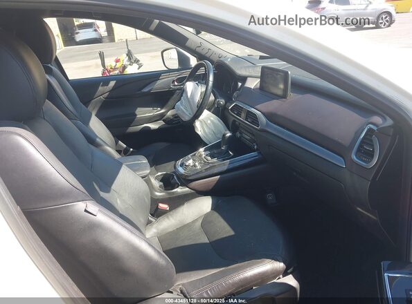 JM3TCADY0K0301386 2019 MAZDA CX-9 White Front interior view