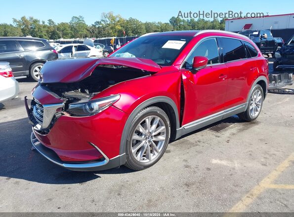 JM3TCADY2M0508185 2021 MAZDA CX-9 Red Առջևի ձախ երեք քառորդ տեսարան