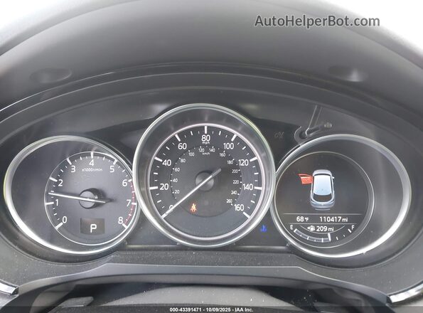 JM3TCADY4H0131977 2017 MAZDA CX-9 White Vista de los asientos traseros