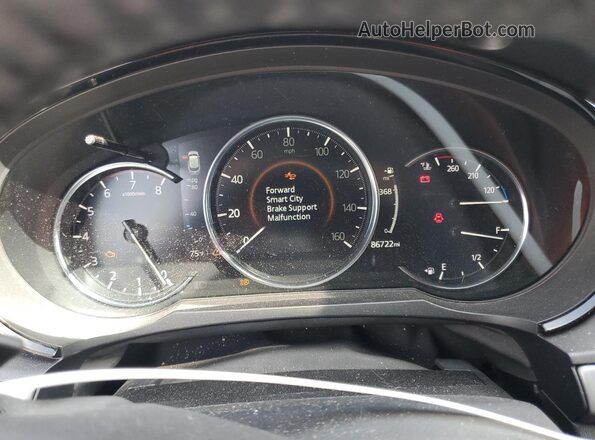 JM3TCADYXM0500173 2021 MAZDA CX-9 White ხელსაწყოთა პანელის ხედი