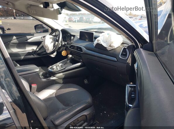 JM3TCBAY0P0657919 2023 MAZDA CX-9 Black წინა სალონის ხედი