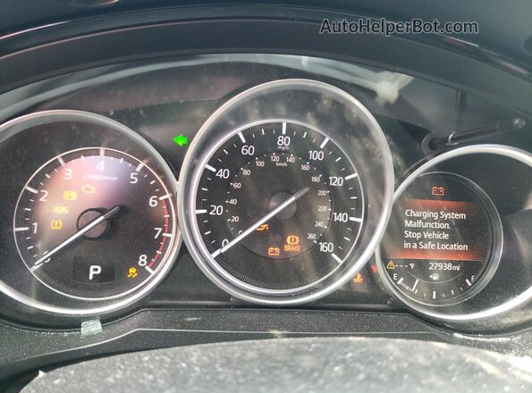 JM3TCBAY7N0612778 2022 MAZDA CX-9 Серебряный Вид щитка приборов