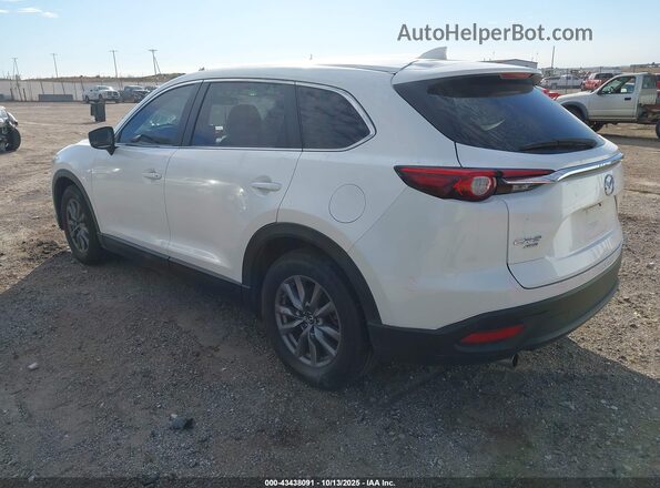 JM3TCBBY2K0322538 2019 MAZDA CX-9 White Trasero izquierdo