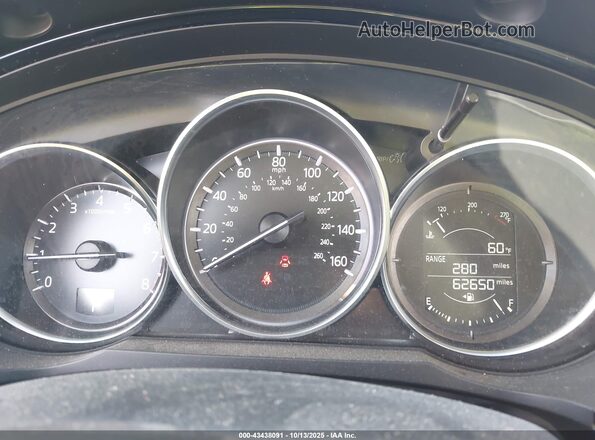 JM3TCBBY2K0322538 2019 MAZDA CX-9 White Vista de los asientos traseros