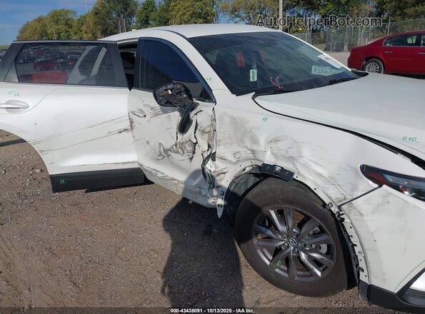 JM3TCBBY2K0322538 2019 MAZDA CX-9 White Vista frontal