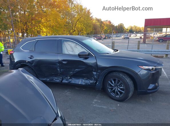 JM3TCBBY3N0601744 2022 MAZDA CX-9 Gray Widok wnętrza z tyłu