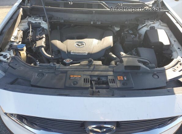 JM3TCBBY4G0101708 2016 MAZDA CX-9 White Vista del compartimento del motor
