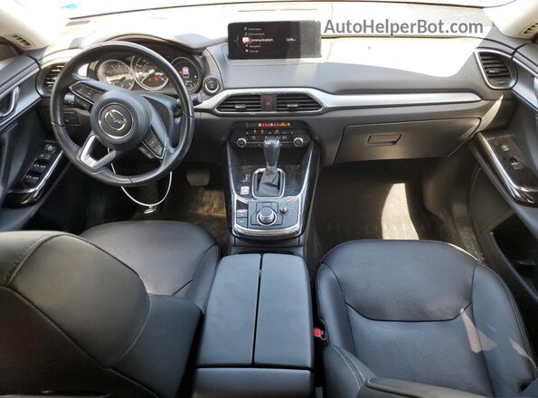 JM3TCBCY1M0518598 2021 MAZDA CX-9 Blue Widok deski rozdzielczej