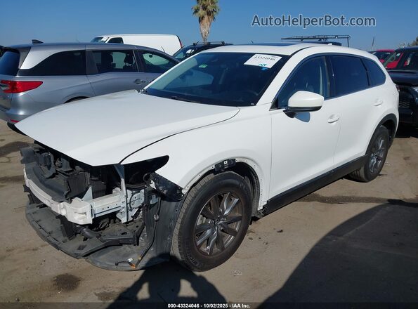 JM3TCBCY1M0524658 2021 MAZDA CX-9 Белый Передняя левая четверть