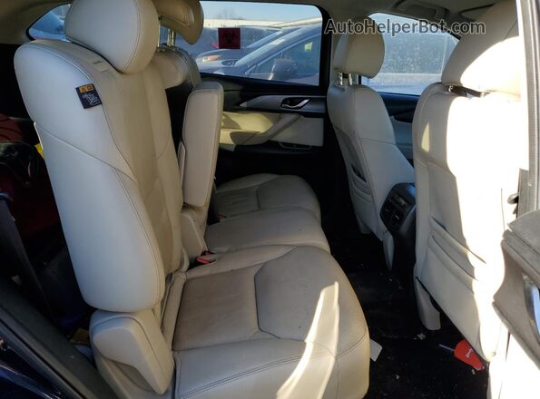 JM3TCBCY3H0137874 2017 MAZDA CX-9 Blue Widok wnętrza z tyłu