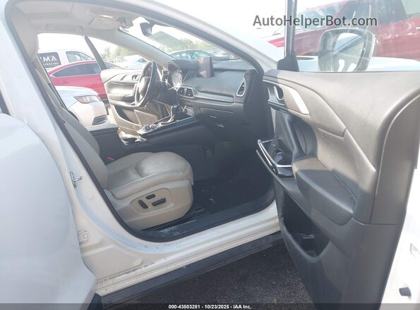 JM3TCBCY3L0410577 2020 MAZDA CX-9 White Widok wnętrza z przodu
