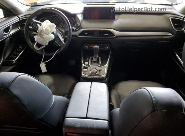 JM3TCBCY3M0534494 2021 MAZDA CX-9 Black Dashboard view