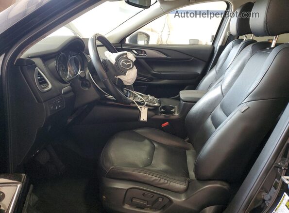 JM3TCBCY3M0534494 2021 MAZDA CX-9 Black Front interior view