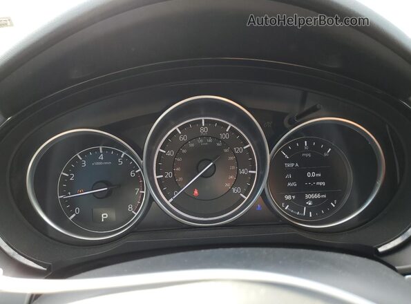 JM3TCBCY4M0527182 2021 MAZDA CX-9 Серый Вид щитка приборов