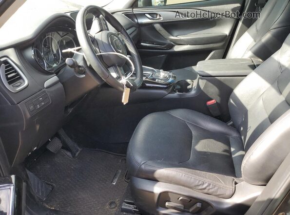JM3TCBCY4M0527182 2021 MAZDA CX-9 Серый Вид салона спереди