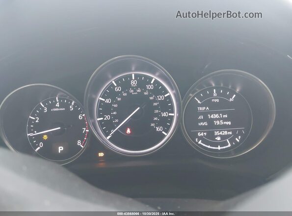 JM3TCBCY4P0645933 2023 MAZDA CX-9 Blue Հետևի նստատեղերի տեսք