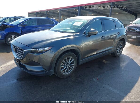 JM3TCBCY6L0410010 2020 MAZDA CX-9 Gray Առջևի ձախ երեք քառորդ տեսարան