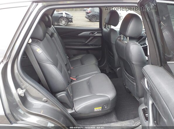 JM3TCBCY6N0606189 2022 MAZDA CX-9 Gray Vista de la etiqueta del VIN